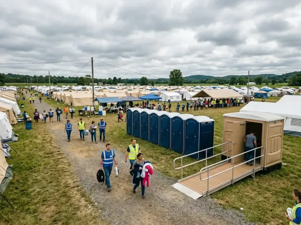 disaster-relief-camp-restrooms-010 — frequently asked questions, Dumpster & Portable Bathrooms Rental in Lake California, CA